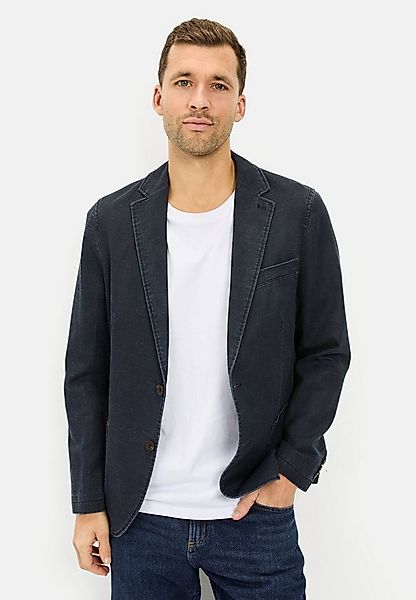camel active Jerseysakko mit 2-Knopf-Verschluss Langarm Reverskragen Blazer günstig online kaufen