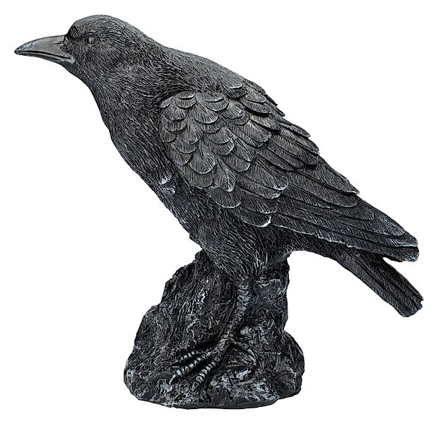 Figuren Shop GmbH Dekofigur Raben Figur - Raven Messenger - Edgar Allan Poe günstig online kaufen
