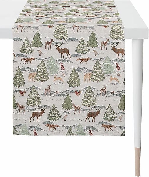APELT Tischläufer »9536 WINTERWELT, Weihnachtsdeko, Weihnachten« Gobelin-Ge günstig online kaufen