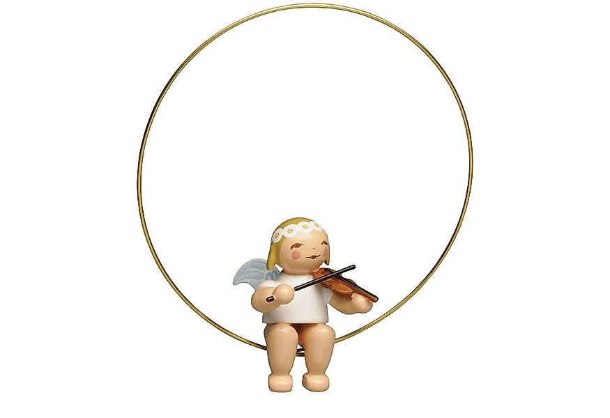 Wendt & Kühn Dekofigur Wendt & Kühn Christbaumengel im Ring, mit Geige günstig online kaufen