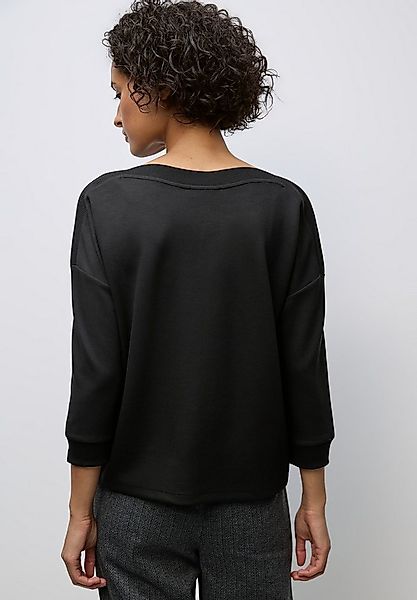 STREET ONE 3/4-Arm-Shirt Strick-Shirt mit U-Boot-Ausschnitt günstig online kaufen