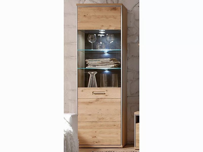 MCA furniture Vitrine 64 x 201 x 39 cm (B/H/T) günstig online kaufen