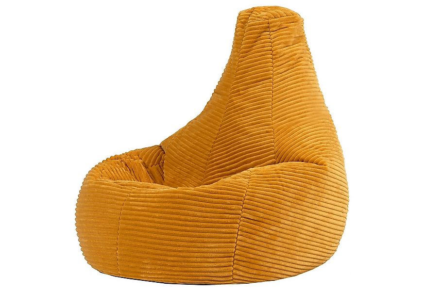 icon Sitzsack Kinder Sessel aus Cord Flauschig „Dalton", 69x59x65cm, Made i günstig online kaufen