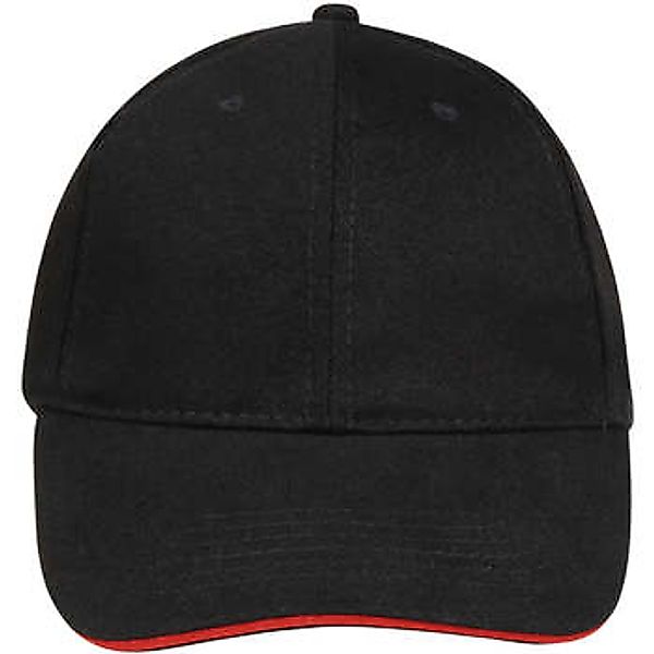 Sols  Mütze BUFFALO Negro Rojo-GORRA 6 PANELES DE ALGODÓN VISERA günstig online kaufen