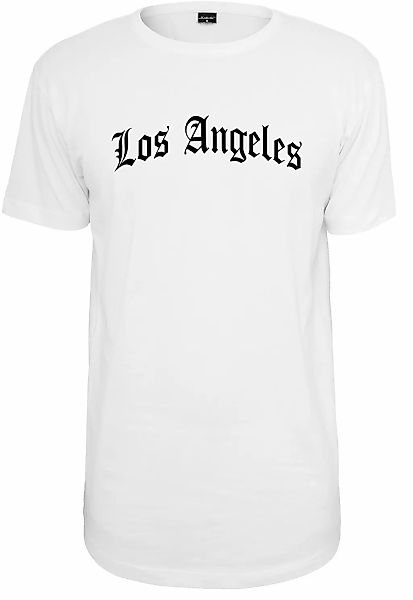 MisterTee Kurzarmshirt "Herren Los Angeles Wording Tee" 1 Stk. tlg. günstig online kaufen