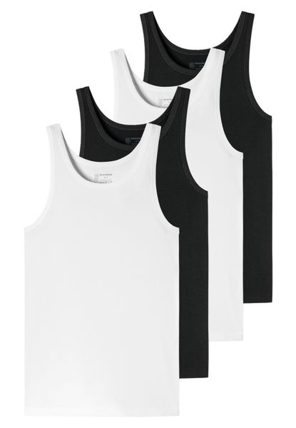 Schiesser Unterhemd 4er-Pack - 95/5 - günstig online kaufen