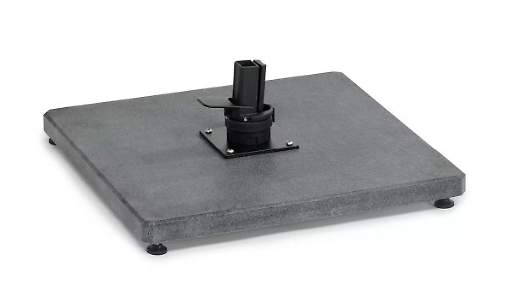 Sonnenschirmständer Granit 125kg quadratisch für Freiarmschirm günstig online kaufen