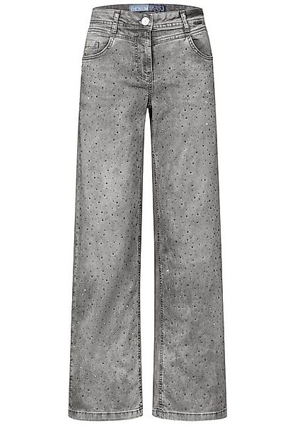 CECIL 5-Pocket-Hose Style Neele Grey Washed Decora günstig online kaufen