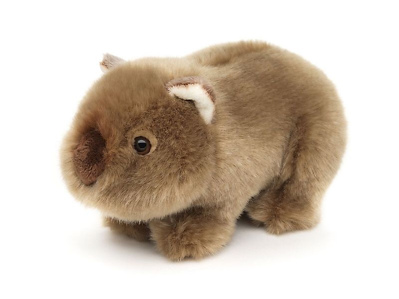 Teddys Rothenburg Kuscheltier Wombat hellbraun 19 cm Plüschwombat Stofftier günstig online kaufen
