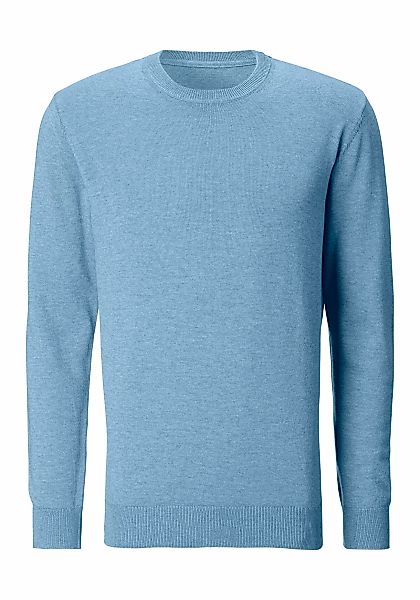 H.I.S Strickpullover, Regular Fit, Langarm, Pullover aus Feinstrick, Baumwo günstig online kaufen