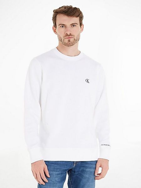 Calvin Klein Jeans Sweatshirt CK ESSENTIAL REG CN mit Logoschriftzug auf de günstig online kaufen