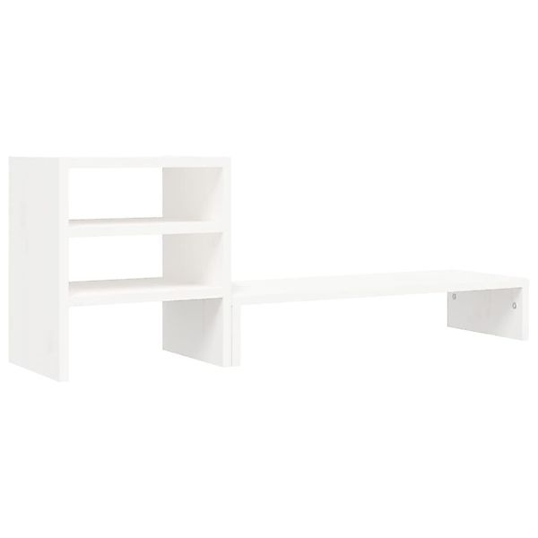 vidaXL Computertisch Monitorständer Weiß 81x20x30 cm günstig online kaufen