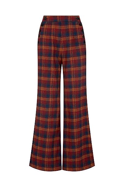 Lily and Lionel Jerseyhose Damson High Waisted Tartan Print Trouser Damen günstig online kaufen