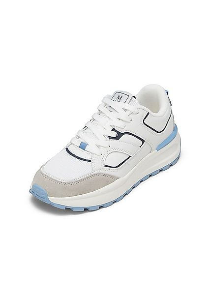Marc O'Polo aus Rindleder und Mesh Sneaker günstig online kaufen