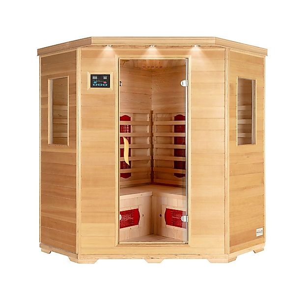 HOME DELUXE Infrarotkabine REDSUN XXL, BxTxH: 150 x 150 x 190 cm, (Komplett günstig online kaufen