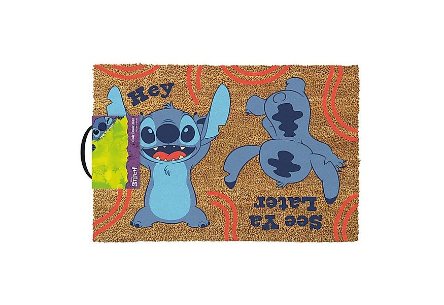 Fußmatte Fußmatte Kokos - Türmatte Kokos - Disney - Lilo & Stitch - Hey/See günstig online kaufen