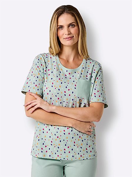 wäschepur Kurzarmshirt "Schlafanzug-Shirt" 1 Stk. günstig online kaufen