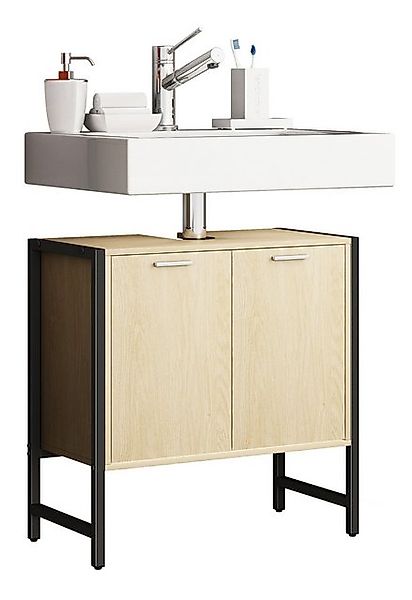 VCM Waschbeckenunterschrank Holz Badmöbel Badunterschrank Edino günstig online kaufen