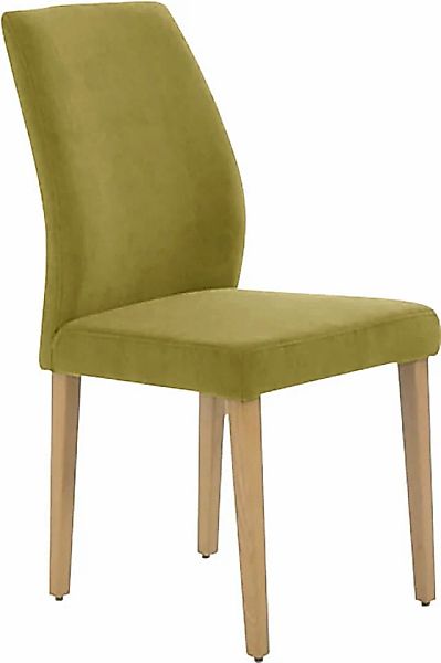 K+W Komfort & Wohnen 4-Fußstuhl "6193" () mit Massivholzbeinen in Wildeiche günstig online kaufen