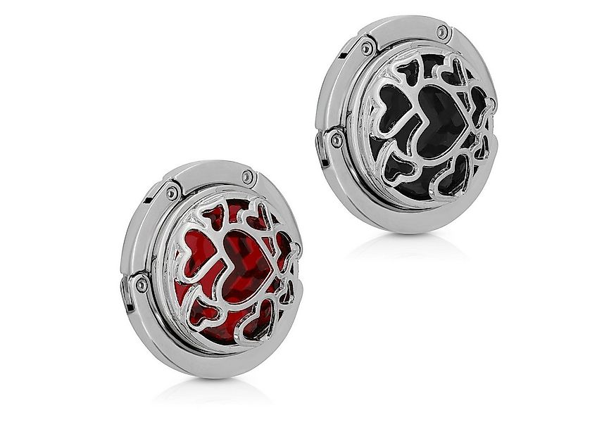 kwmobile Taschen-Halterung 2x Tisch Handtaschenhalter Haken, (2-tlg., Faltb günstig online kaufen