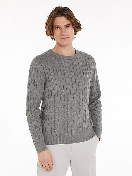Tommy Hilfiger Strickpullover CLASSIC CABLE CREW NECK mit Strukturstrick un günstig online kaufen