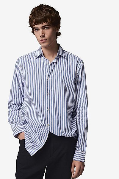 Next Langarmhemd Langärmeliges Anzughemd aus 100 % Baumwolle (1-tlg) günstig online kaufen