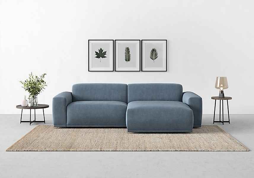 TRENDMANUFAKTUR Ecksofa »Braga, mit hochwertigem Kaltschaum, L-Form, in Cor günstig online kaufen