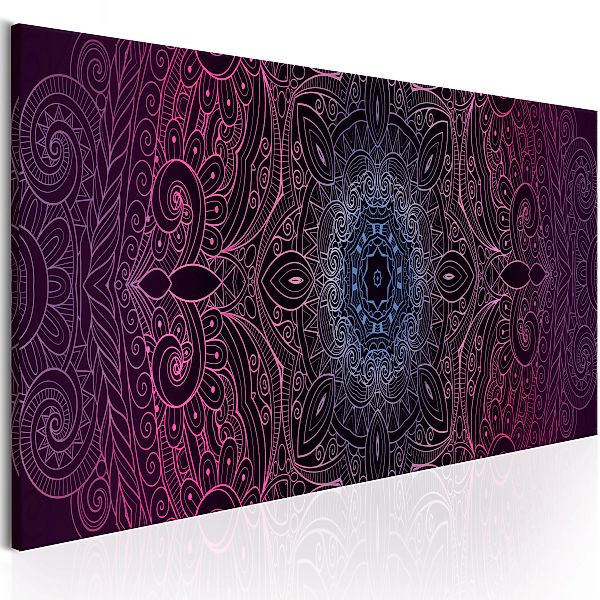 Wandbild - Purple Mandala günstig online kaufen