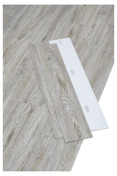misento Vinylboden selbstklebend in Holzoptik, 32 PVC Planken je ca. 15,2 x günstig online kaufen