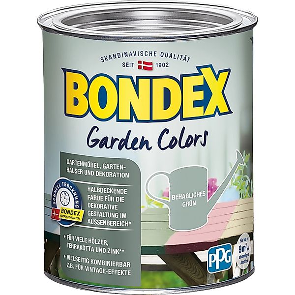 Bondex Wetterschutzfarbe BONDEX Garden Colors halbdeckende Farbe leichte Ve günstig online kaufen
