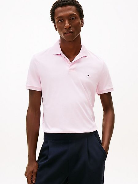 Tommy Hilfiger Poloshirt LIQUID COTTON REGULAR SEASONAL mit Logostickerei günstig online kaufen
