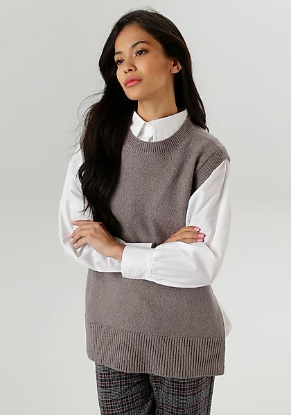 Aniston SELECTED Pullunder im lässig angesagten Style günstig online kaufen