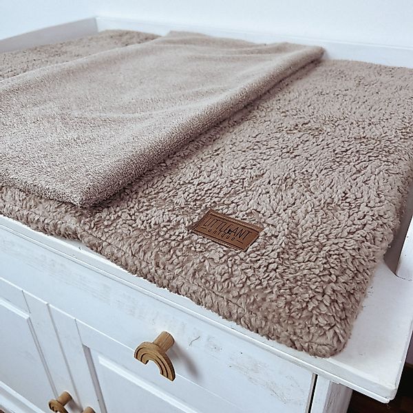 LittleANTunique Wickelauflage Wickeltischauflage Teddy beige, Made günstig online kaufen