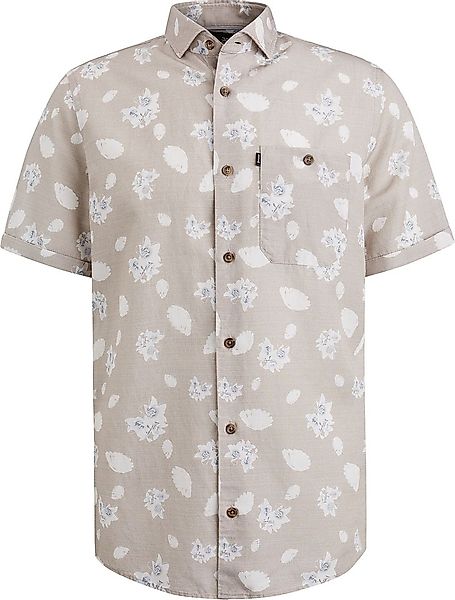 Vanguard Short Sleeve Hemd Leinen Beige - Größe L günstig online kaufen