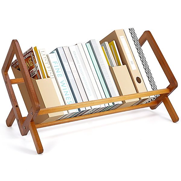 BlingBin Bücherregal Kippbares Bücherregal aus Holz, günstig online kaufen