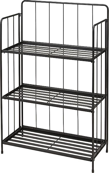 Progarden Regal Schwarz, 1-tlg., Pflanzenregal, 3 günstig online kaufen