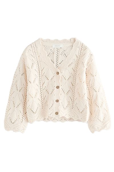 Next Strickjacke Strickjacke mit V-Ausschnitt aus günstig online kaufen