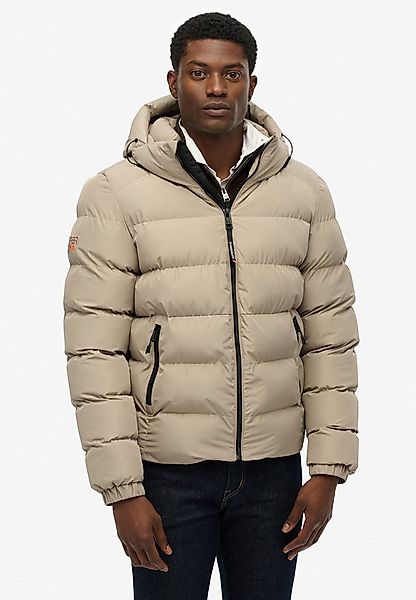 Superdry Steppjacke HOODED SPORTS PUFFER JACKET günstig online kaufen