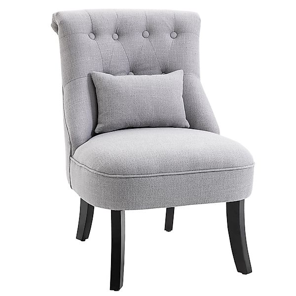 HOMCOM Relaxsessel mit Rückenkissen 52,5 x 69 x 77 cm günstig online kaufen