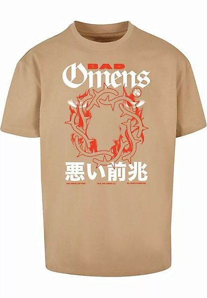 Merchcode T-Shirt Merchcode Herren Bad Omens - Villian Oversize Tee (1-tlg) günstig online kaufen