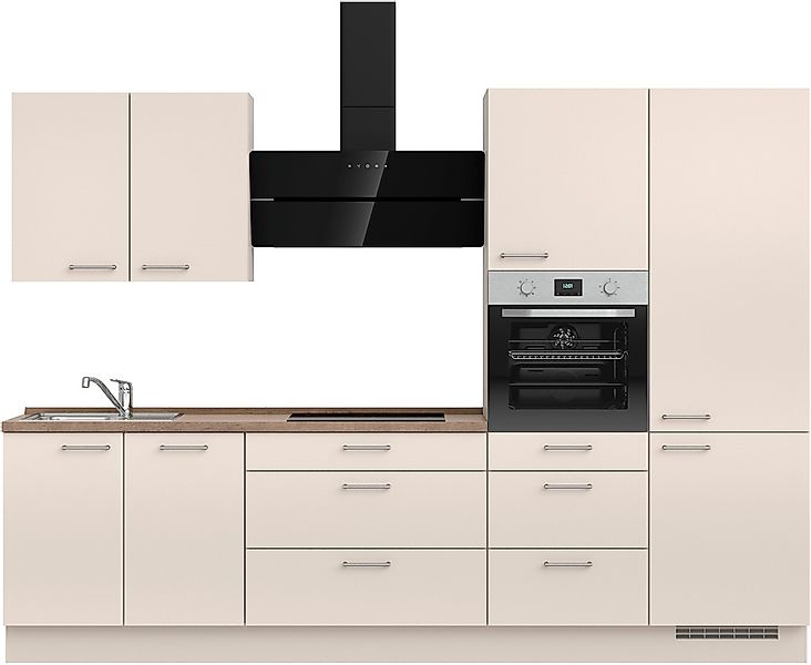 nobilia Küchenzeile ""Laser II", Ausrichtung wählbar, Breite 300 cm" vormon günstig online kaufen