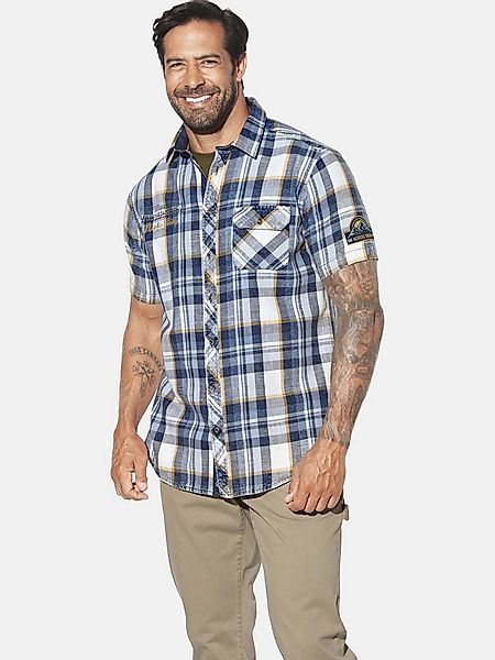 Jan Vanderstorm Kurzarmhemd INGOLOF im Karo-Design günstig online kaufen