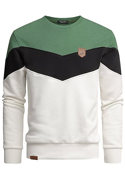 Amaci&Sons Sweatshirt PALMDALE Sweatshirt mit Rundhalsausschnitt Herren Bas günstig online kaufen