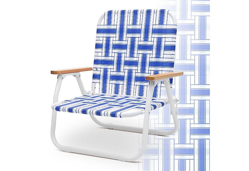 Sekey Campingstuhl Campingstuhl Faltbar Strandstuhl Klappstuhl mit Buchenho günstig online kaufen