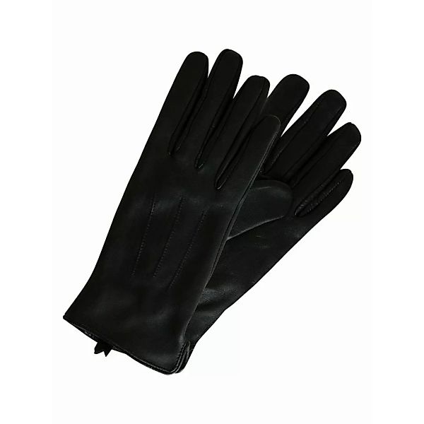 Pieces Nellie Leather Smart Handschuhe L Black günstig online kaufen