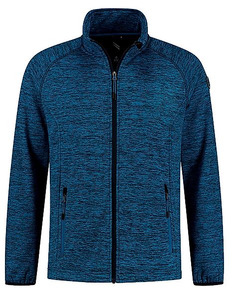 Kjelvik Fleecejacke Mike Sweatjacke mit kontrastfarbenen günstig online kaufen