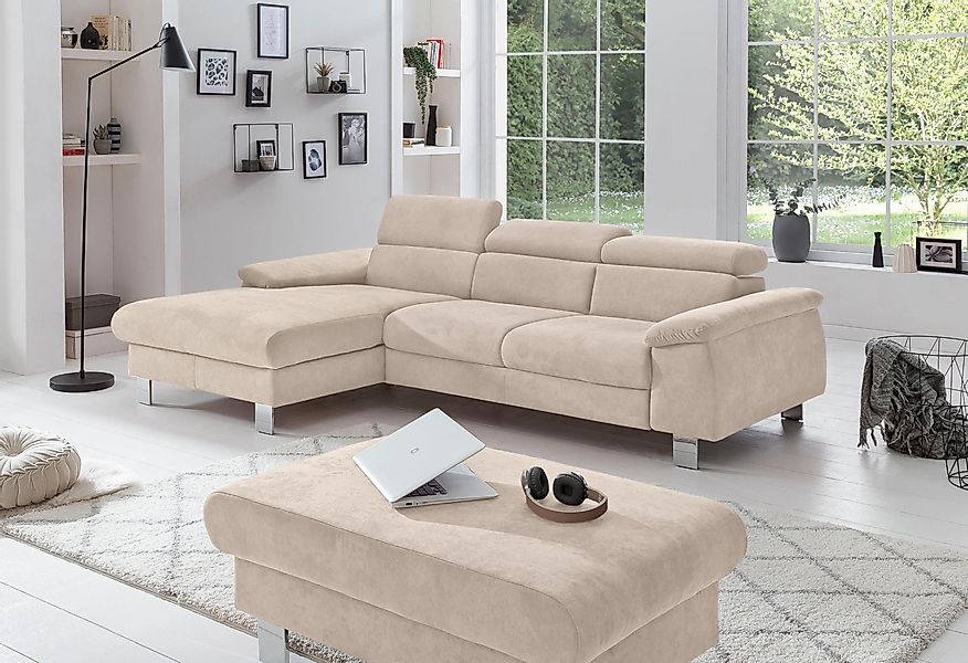COTTA Polstergarnitur Komaris L-Form, (Set), Set günstig online kaufen