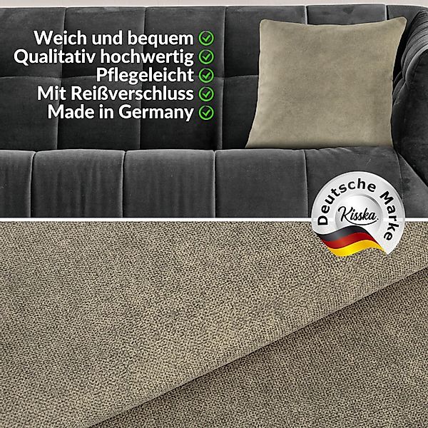 Kisska Dekokissen Kissenhülle MAGIC atmungsaktiv Velour günstig online kaufen