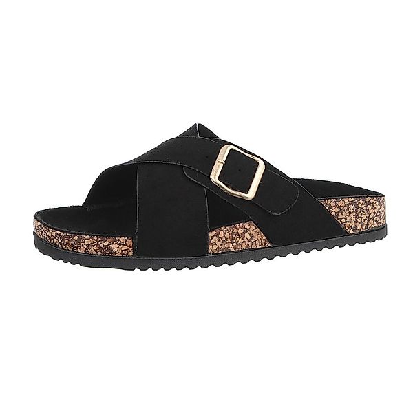Ital-Design Damen Mules Freizeit Pantolette (86526943) günstig online kaufen