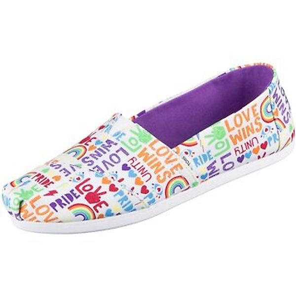 Toms  Damenschuhe Slipper Alpargata 10016457 multi color unity love wins 10 günstig online kaufen